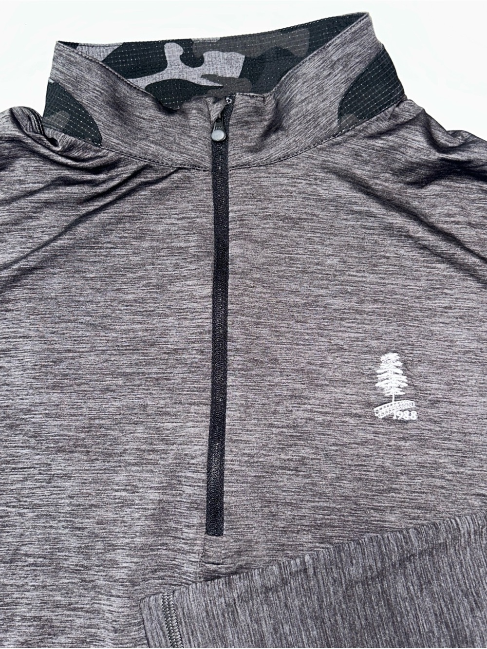 Greyson Guide Sport 1/4 Zip Mens  XL Pullover Dri Fit Classic Performance Gray - Picture 8 of 16